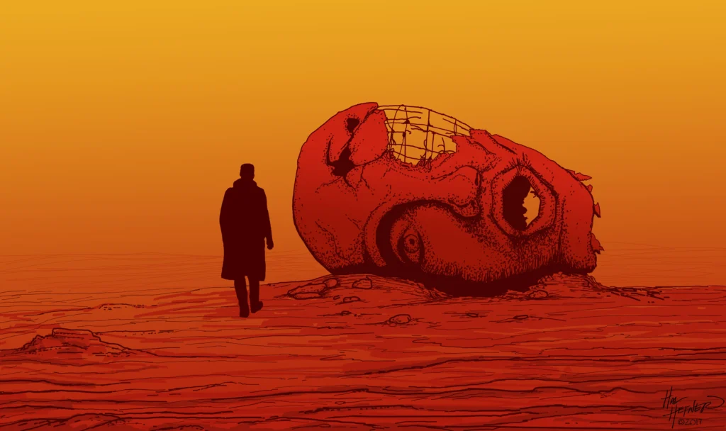 Illustration de Blade Runner 2049, de Denis Villeneuve